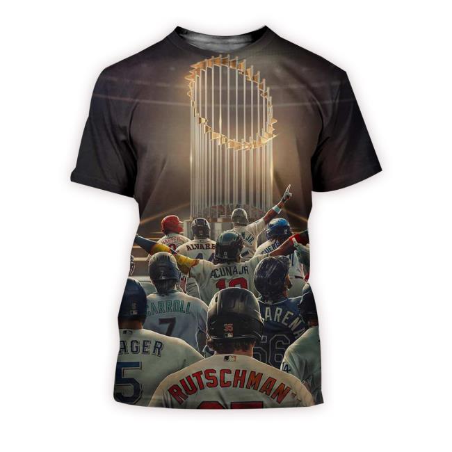 12 Team Enter But Only One Will Leave World Series 2023 With Champions Mlb Postseason 3D Funny Shirt
