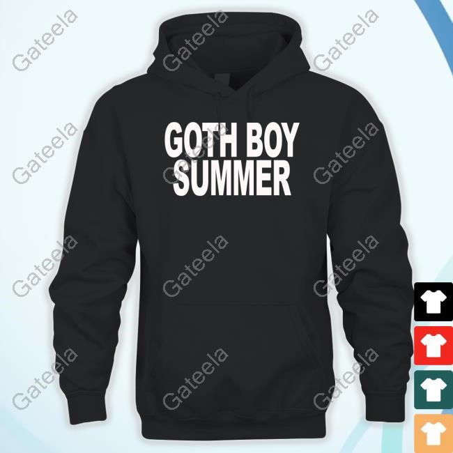 Billy Goth Thornton Wearing Goth Boy Summer Sweatshirt